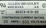 Allen-Bradley 40023-415-02 Fuse Block 30 A 600 VAC