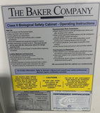 Baker Company SG403TX SterilChemGARD III Advance Biosafety Cabinet w/ Stand
