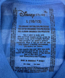Disney Boys Mickey Mouse Shades Hawaii Blue Striped Shirt Size Large