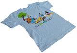 Disney Boys Mickey Mouse Pluto Donald Goofy It's A Green World After All Shirt S