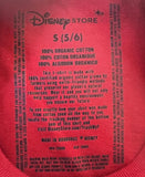 Disney Boys Jake And The Never Land Pirates Captain Hook's Crew Red Shirt Size S