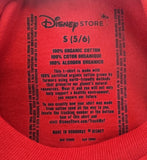 Disney Boys Mickey Mouse & Friends Fun House Mirrors Red Shirt Size Small