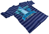 Disney Boys Monsters University Big Monster On Campus Blue Shirt Size Small