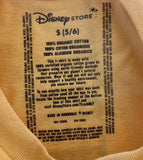 Disney Boys Toy Story Woody Vest & Badge Yellow Short Sleeve Shirt Size Small