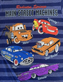 Disney Boy's Cars Lightning McQueen & Friends Blue Short Sleeve Shirt Size Small