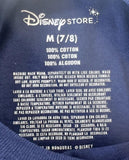 Disney Boys Toy Story Woody Sheriff Star Hero Navy Short Sleeve Shirt Size M