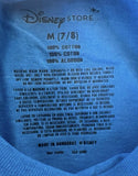 Disney Youth Planes Dusty Race Ya Back To The Propwash Blue Shirt Size Medium