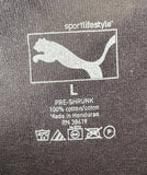 Puma Men's Puma Social Club Graphic Black Short Sleeve Shirt Size Large