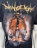 Anvil Men's Dawn of Ashes I Am The Judas Worm Graphic Black Shirt Size Large