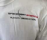 Anvil Men's Spaceport America Runway Dedication White Shirt Size Medium