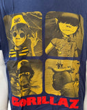 Gildan Men's Gorillaz Escape To Plastic Beach World Tour 2010 Shirt Size Large