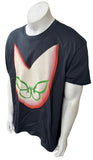 Gildan Men's Gorillaz Noodle Mask Plastic Beach Black Shirt Size X-Large