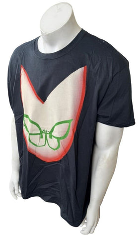 Gildan Men's Gorillaz Noodle Mask Plastic Beach Black Shirt Size X-Large