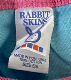 Rabbit Skins Yo Gabba Gabba Foofa Graphic Blue Short Sleeve Shirt Size 5/6