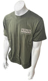 Primos Men's Hunting Calls Speak The Language Green Short Sleeve Shirt Size L