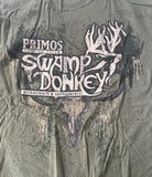 Primos Men's Hunting Calls Speak The Language Green Short Sleeve Shirt Size L