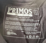 Primos Men's Hunting Calls Speak The Language Black Short Sleeve Shirt Size M