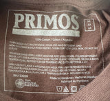 Primos Men's Hunting Calls Speak The Language Brown Short Sleeve Shirt Size M