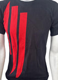 Anvil Men's Skrillex Ill Logo Graphic Black Short Sleeve Shirt Size Small