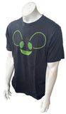 Anvil Men's Deadmau5 NA Fall 2010 Tour Black Short Sleeve Shirt Size Large