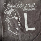 Peace Of Mind Women's Peace Of Mind Clothing Co. Black Shirt Size Large