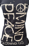Peace Of Mind Women's Peace Of Mind Clothing Co. Black Shirt Size Large