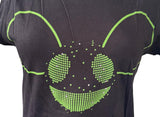 Alstyle Women's DeadMau5 NA Fall Tour 2010 Black Short Sleeve Shirt Size Large