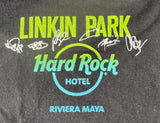 Hard Rock Hotel Men's Linkin Park Graphic Black Short Sleeve Shirt Size Large