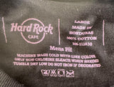 Hard Rock Cafe Men's Breast Cancer Awareness Black Short Sleeve Shirt Size Large