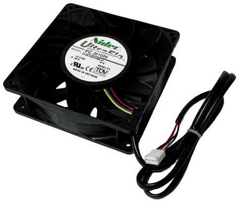 Nidec V12E12BS2M9-07 Ultraflo PWM Cooling Fan 4-Wire 12V DC 0.36A