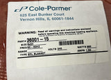 Cole-Parmer 36001-15 SRL Silicone Heater Blanket 6x24 Size 240V 360W 50-60Hz