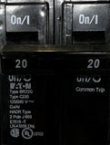 Eaton BR220 C220 Circuit Breaker 20A 2-Pole 120/240 VAC E7819-T