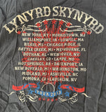 Gildan Men's Lynyrd Skynyrd Tour 2013 Black Short Sleeve Shirt Size Large
