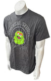 Universal Studios Men's Sesame Street Oscar The Grouch Gray Shirt Size Large