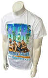 Gildan Men's Big Time Rush Summer Break Tour 2013 White Shirt Size Medium