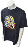 Anvil Men's Warner Bros. Studios Looney Tunes Graphic Black Shirt Size X-Large