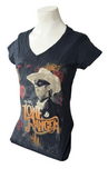 Disney Parks Women's I Love The Lone Ranger Graphic Black Shirt Size Small