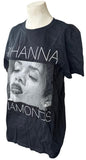 Gildan Women's Rihanna Diamonds World Tour 2013 Black Short Sleeve Shirt Size M