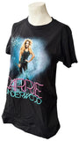Tultex Women's Carrie Underwood Graphic Black Short Sleeve Shirt Size Small