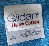 Gildan Women's Jimmy Buffet Songs From St. Somewhere Blue Shirt Size Large