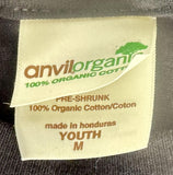 Anvil Puma I Love Boston Graphic Black Short Sleeve Shirt Size Youth Medium