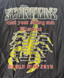 Anvil Men's Scorpions Get Your Sting And Blackout World Tour 2010 Shirt Size L