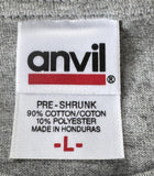 Anvil Men's Universal Studios Florida Gray Short Sleeve Shirt Size Large
