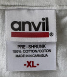 Anvil Men's Castaway Cay This Is Paradise Mickey Graphic White Shirt Size XL