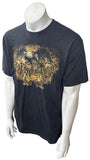 Harley Davidson Men's Eagle Graphic Black Short Sleeve Shirt Size Large