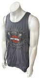 Harley Davidson Men's Free Spirit Eagles Graphic Gray Tank Top Size Large