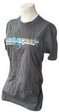 Revved-Up Apparel Women's Valve Gear Graphic Gray Short Sleeve Shirt Size Large