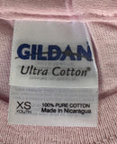 Gildan Youth Universal Studios Hollywood Graphic Pink Shirt Size XS