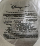 Disney Girls Minnie Mouse I'm Always On Santa's Nice List White Shirt Size Small