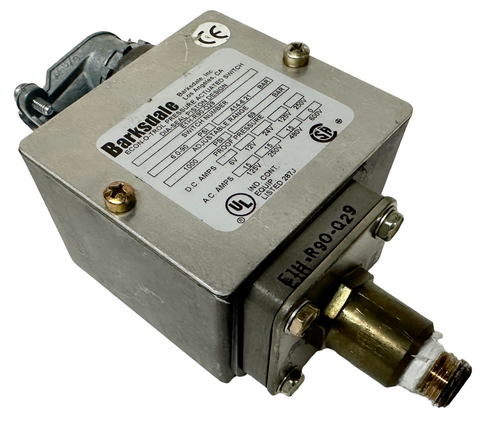 Barksdale E1H-R90 Q29 DIA-Seal Pressure Actuated Switch Mechanical 6-90 PSI